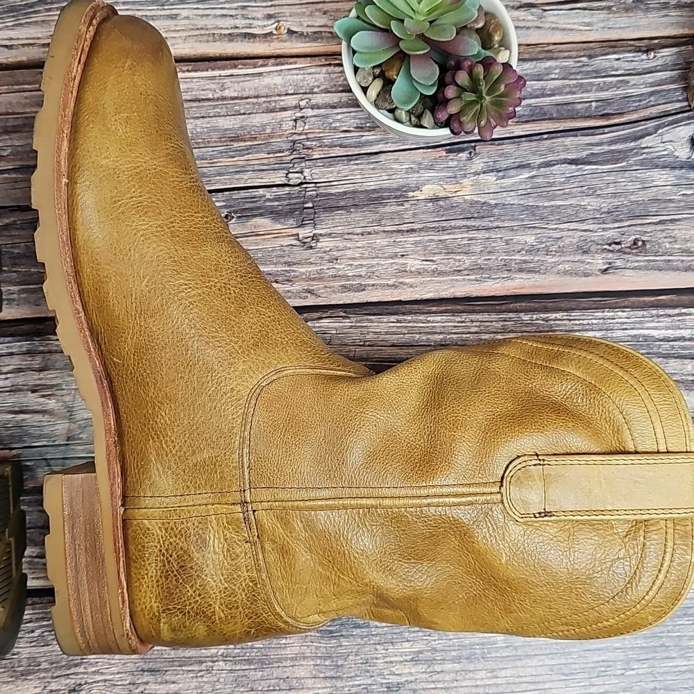 TACOVAS THE STOCKTON BISON ROPER STYLE WESTERN BOOT